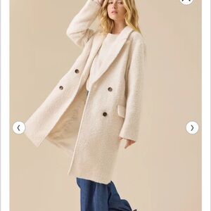 Alter’d state pallie wool textured peacoat